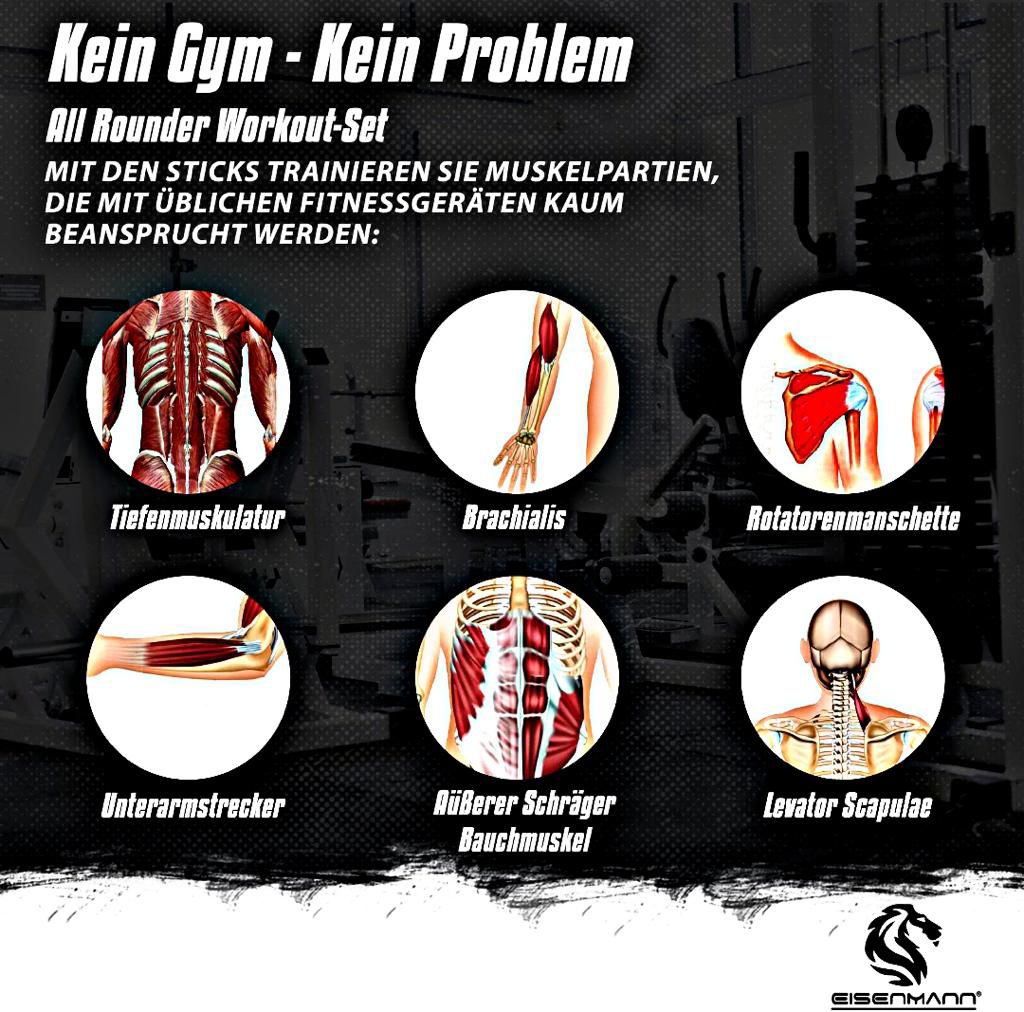 Dein tragbares Gym – kompakt, effektiv & revolutionär!